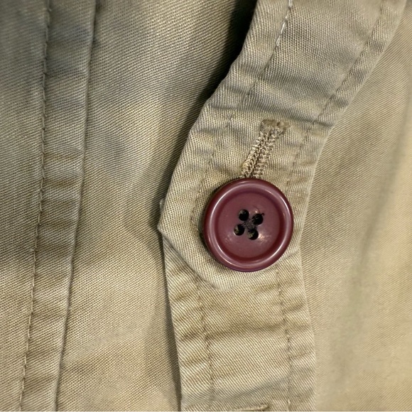 American Rag Cie Jacket Womens M Tan/khaki Blazer Sz L NWOT - Picture 14 of 15